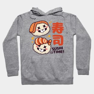 Kawaii Sushi Time Hoodie